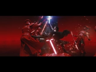Rey and kylo ren vs elite praetorian guards [720p]