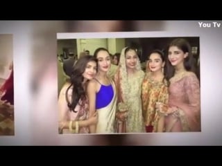 Pakistani actress mawra hocane with her friend wedding