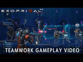 Exoprimal teamwork gameplay video