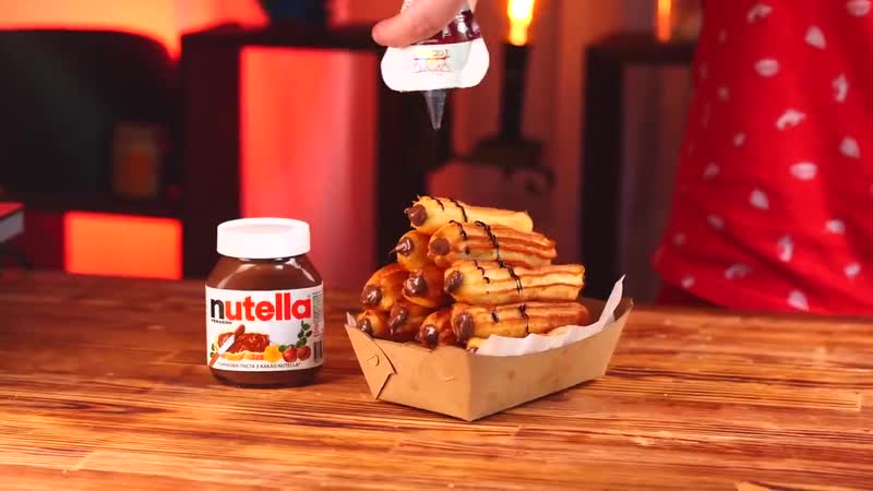 [vanzai] повторяем невероятную уличную еду со всего мира 4 / чуррос с нутеллой / фалафель / крошка картошка