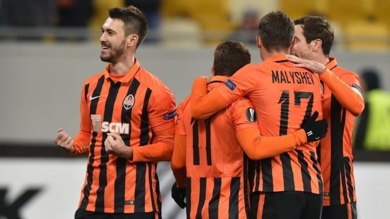 Все голы шахтера в 4 матчах группового этапа лиги европы