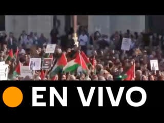 Estambul inmersa en una oleada de manifestaciones en apoyo del pueblo palestino