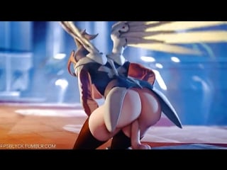 3d hentai (uncen) mercy (compilation) ( overwatch )