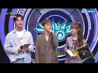 [video] 190405 chen @ kbs music band backstage interview