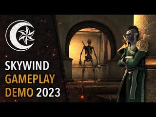 Skywind gameplay demo necromancer in mawia