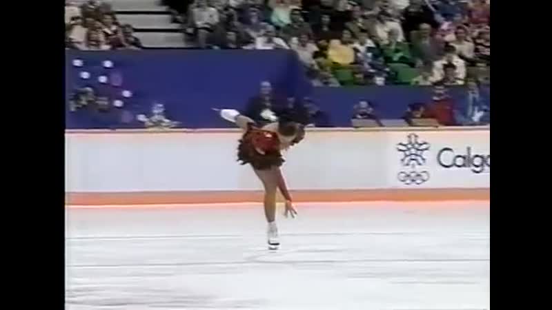 Katarina witt (gdr) 1988 calgary, ladies long program