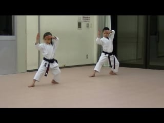 Jka mahiro masaki practice heian shodan godan nidan sandan yundan and tekki shodan part 2