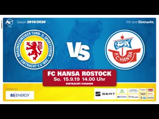 Eintracht braunschweig hansa rostock | promo