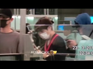 [fancam] 180324 @ airport @ / kai