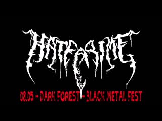 Hatecrime dark forest black metal