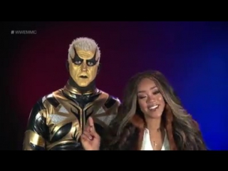 Goldust and alicia fox are honored to represent hire heroes usa