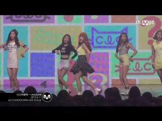 [mpd직캠] 씨엘씨 직캠 궁금해 like clc fancam mnet mcountdown 150611