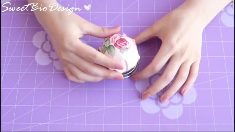 Tutorial porta e puntaspilli con riciclo diy pincushion with recycle material