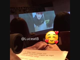 181126 baekhyun's congtatulations to chanyeol