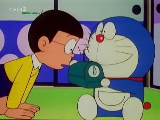 Doraemon 0082 la maquina para simular catastrofes