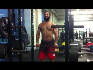 Johny hendricks training for koscheck highlight video mov