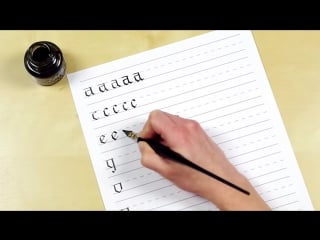 0303 practice the downward stroke letters