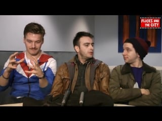 Misfits season 4 interview joe gilgun, matt stokoe nathan mcmullen (rudy, alex finn)