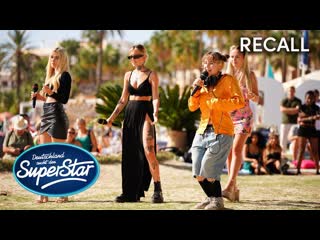 Clara, marleen, aileen & jill wildberry lillet (nina chuba) | recall | dsds 2023