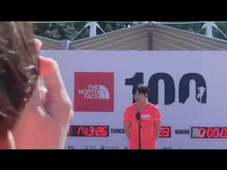 У дохван на мероприятии, организованном брендом «the north face», 19 мая забег на 100 км