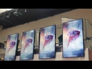 Promotional video of supergirl in comic con sdcc sdcc2018