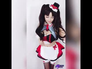 Choco maid tohsaka rin cosplay