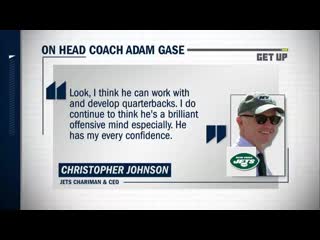 Reacting to adam gase being called a brilliant offensive mind by jets owner chris johnson