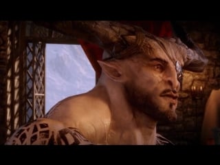 Dragon age inquisition horny tits! (qunari female)