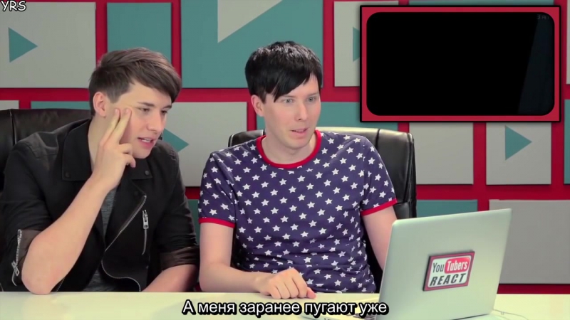 Dan and phil on youtubers react part 1/2 rus sub