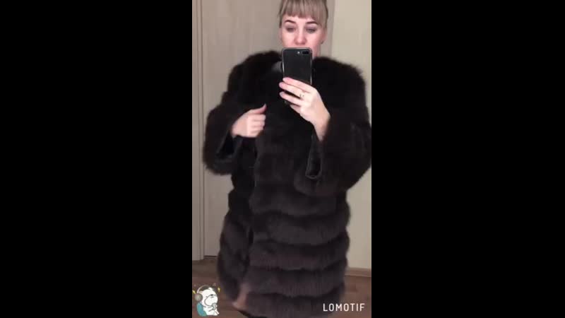 Шубка из песца