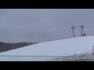 Видео в бассейне на улице,рядом горнолыжка!хвалынские термы!!!