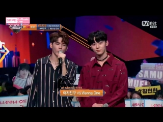 170817 seongwoo & minhyun mc cut 4 @ m!countdown ep 537