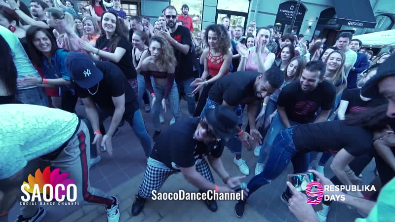 Yoannis tamayo animation dancing in soborny at open air of respublika days 9 (rostov on don/russia), sunday 05 05 2019
