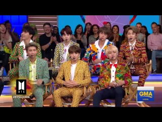 180926 bts @ good morning america