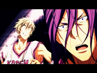 「ａｍｖ」knb (kagami vs murasakibara) linkin park(burn it down)