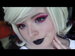 Roxy makeup tutorial (homestuck cosplay)