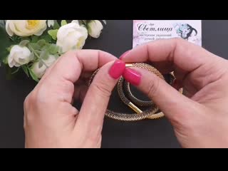 Видео обзор комплекта из японского бисера miyuki