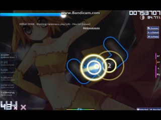 Osu! pickagirl 5 star (mouse) без nofail )