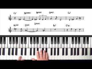 Pianogroove lesson 5 laura jazz piano tutorial