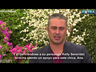 Tpornr kinney habla de chicago fire y lady gaga en el super bowl