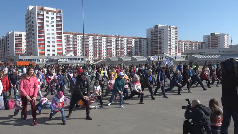 В уфе прошла зарядка с максимом чудовым