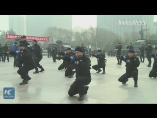 Watch how chinese jinan swat police are trained