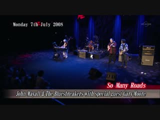 John mayall the bluesbreakers with gary moore so many roads