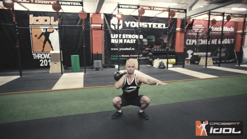 Кроссфит и гири wod минотавр! прогрессия движений и специальная разминка crossfit idol #37