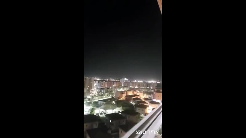 3 rockets from the gaza strip intercepted by the iron dome over ashkelon israel gaza