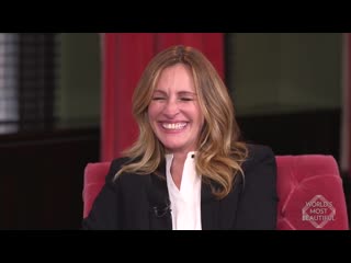 Julia roberts clears up rumors, talks diet, her favorite style oscars pen people