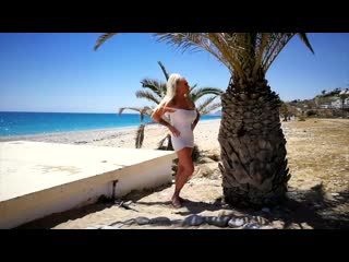 Timelaps photo shooting on the beach video with krisztina sereny 2017