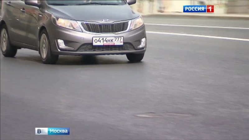 Разметку на тверскую нанесут в ночь с субботы на воскресенье