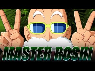 Dragonball fighterz – master roshi announcement trailer