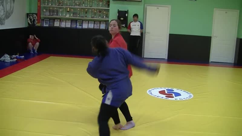 Боевое самбо девушки